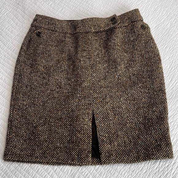 The Limited Dresses & Skirts - THE LIMITED Vintage 90's Y2K Tweed Wool Blend Size 10 Lined Pencil Skirt. #0080
